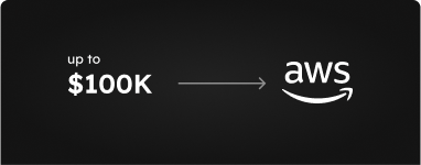 Up to $100K in AWS Activate Credits